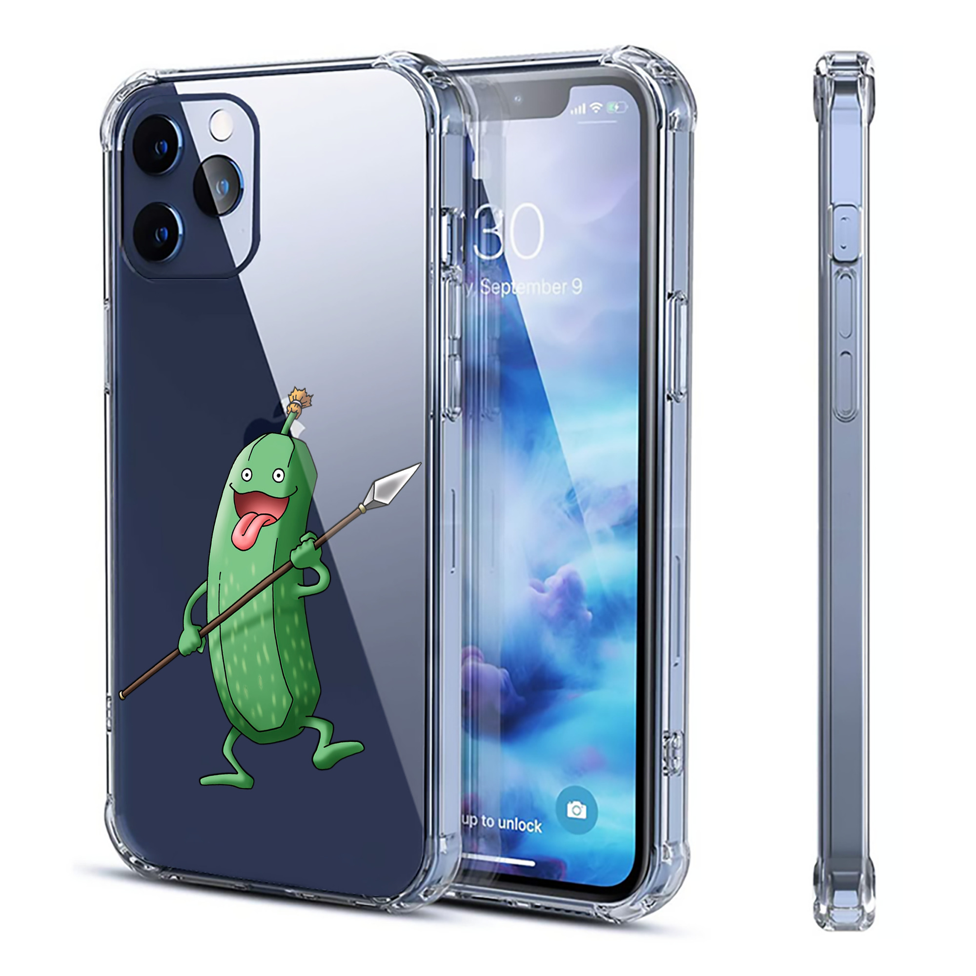 （画像用） ドラゴンクエスト Doragon Kuesuto Dragon Quest 【iPhone 12シリーズ対応】透明スマホケース（クリアソフトケース）